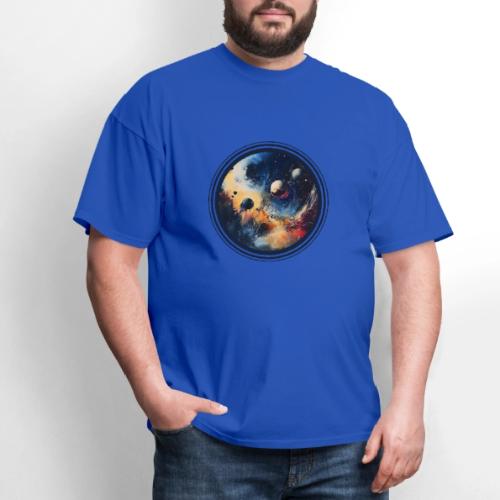 Chaotic Color Planets - Men's T-Shirt