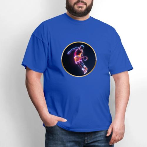 Neon Basketball Player - Men's T-Shirt