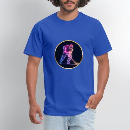 Hockey: Neon Ice Rush - Men's T-Shirt