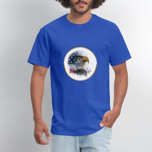 USA: Patriot Wing Emblem - Men's T-Shirt