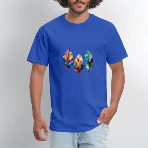 Art: Colorful Leaf Harmony - Men's T-Shirt