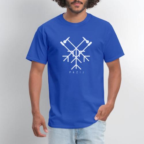 Pazij White Logo - Men's T-Shirt