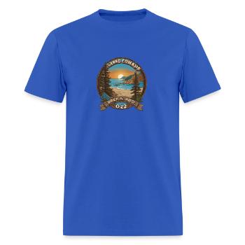 image - Men's T-Shirt - royal blue - Front - Jose (178cm)