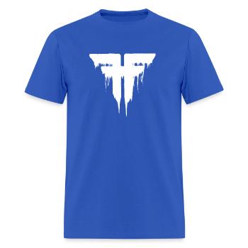 Fallen skateboard - Men's T-Shirt - royal blue - Front - Jose (178cm)