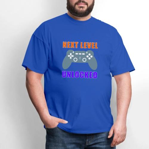 Next Level Unlocked Gamer Design - Men's T-Shirt