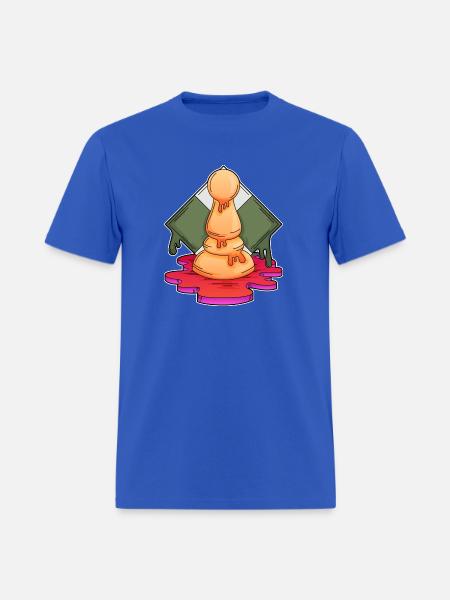 Chess Piece Pawn - Men's T-Shirt - royal blue