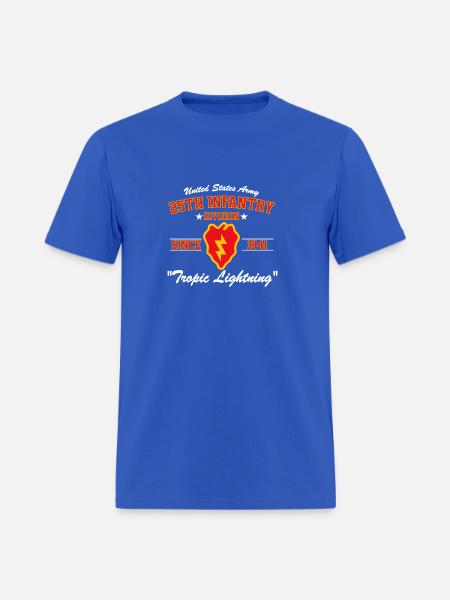 25th Infantry Division - Men's T-Shirt - royal blue