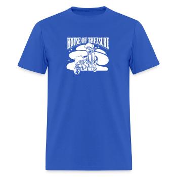 Prospecting Prospector Treasure - Men's T-Shirt - royal blue - Front - Jose (178cm)