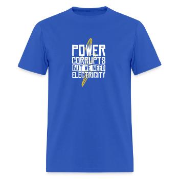 Physics Physicist Nuclear Physics - Men's T-Shirt - royal blue - Front - Jose (178cm)