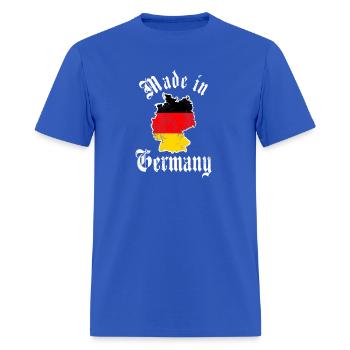 Made In Germany Flag Born In Germany German Deutsc - Men's T-Shirt - royal blue - Front - Jose (178cm)