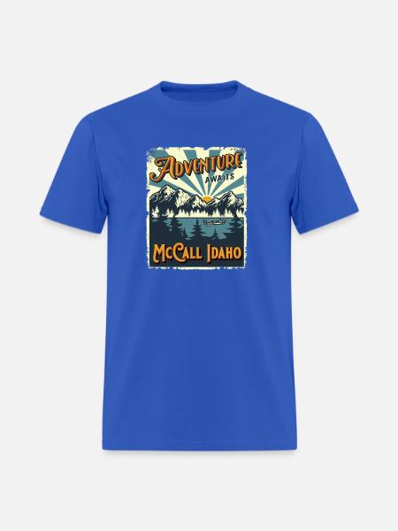 Mccall Idaho - Men's T-Shirt - royal blue
