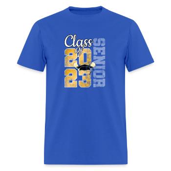 Class Of 2023 Senior High School - Men's T-Shirt - royal blue - Front - Jose (178cm)