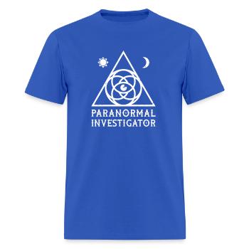 Paranormal Investigator For A Ghost Her - Men's T-Shirt - royal blue - Front - Jose (178cm)