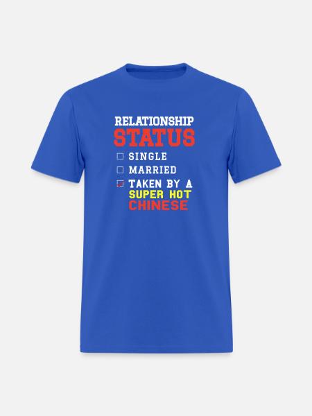 Chinese For Friend Fiance Relationship - Men's T-Shirt - royal blue