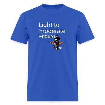 Light to moderate enduro T-Shirt - Men's T-Shirt - royal blue - Front - Jose (178cm)
