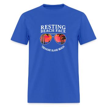 Nã¼Rnberg Nuremberg City Gery Deutschland - Men's T-Shirt - royal blue - Front - Jose (178cm)
