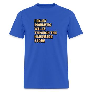 Funny Dad Handyman Hardware Store Tools Novelty - Men's T-Shirt - royal blue - Front - Jose (178cm)