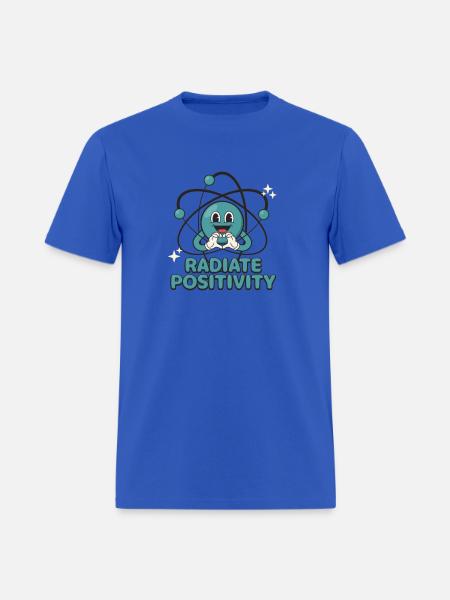 Radiate positivity - Men's T-Shirt - royal blue