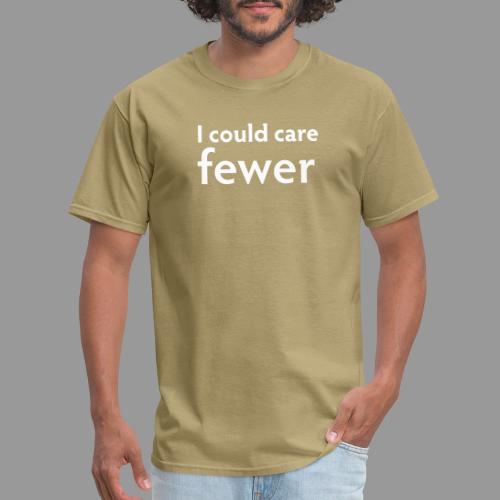 I could care fewer - Men's T-Shirt
