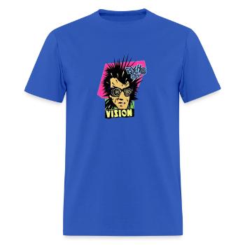 Vision Psycho Stick - Men's T-Shirt - royal blue - Front - Jose (178cm)