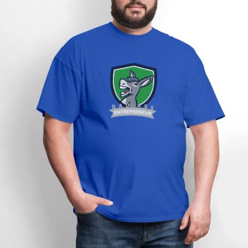 Bad Ass Entrepreneur Shield - Men's T-Shirt
