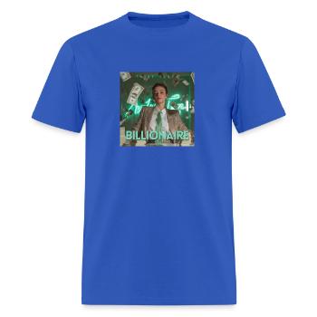 Billionaire - Men's T-Shirt - royal blue - Front - Jose (178cm)