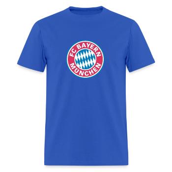 bayern munich - Men's T-Shirt - royal blue - Front - Jose (178cm)