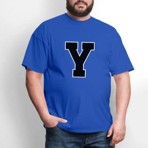 Varsity Letter Y Collegiate Alphabet Art - Men's T-Shirt