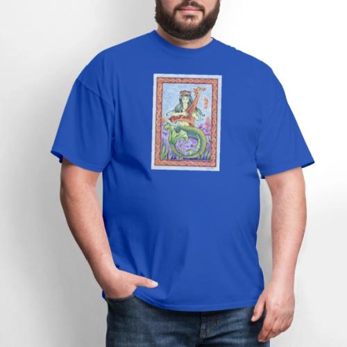 Mermaid Musician - Men's T-Shirt