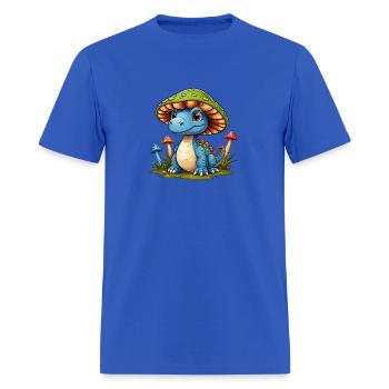 Fungo Rex - Men's T-Shirt - royal blue - Front - Jose (178cm)