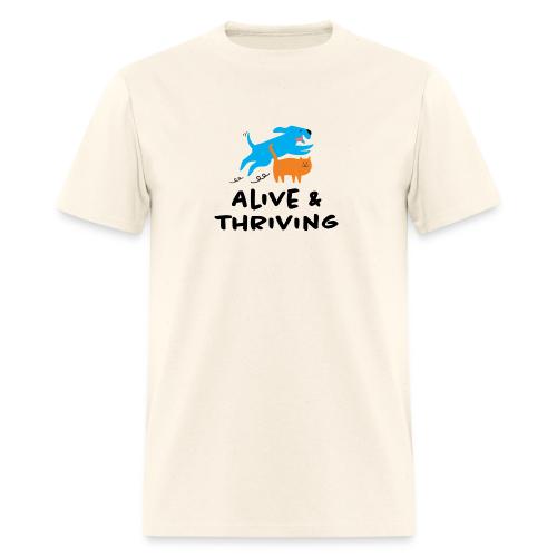 Alive Thriving Animal Behavior Program - Men's T-Shirt