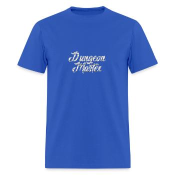 DM Invert - Men's T-Shirt - royal blue - Front - Jose (178cm)
