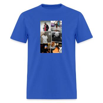 COLLAGE - Men's T-Shirt - royal blue - Front - Jose (178cm)