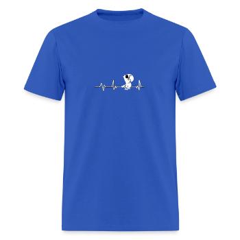 Cute Baby Parrot Heartbeat Parrot Gift Parrot - Men's T-Shirt - royal blue - Front - Jose (178cm)