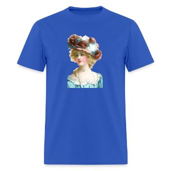 Beauti - Men's T-Shirt - royal blue - Front - Jose (178cm)