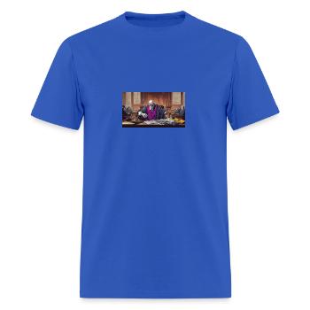 Judge - Men's T-Shirt - royal blue - Front - Jose (178cm)