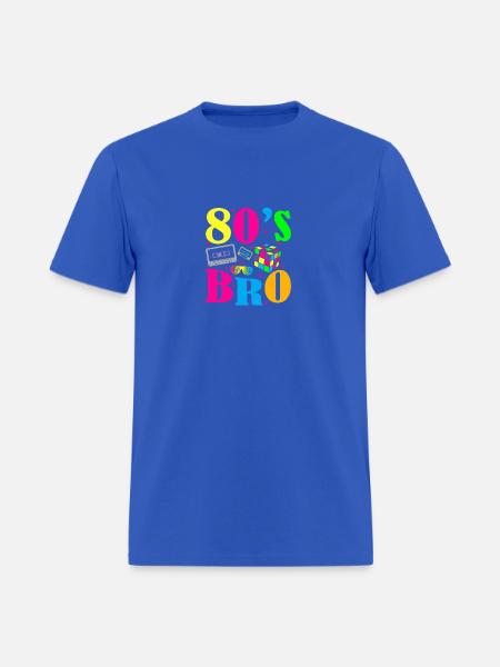 80s bro - Men's T-Shirt - royal blue