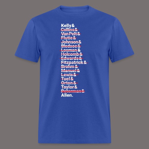 Buffalo Franchise Quarterbacks - Men's T-Shirt