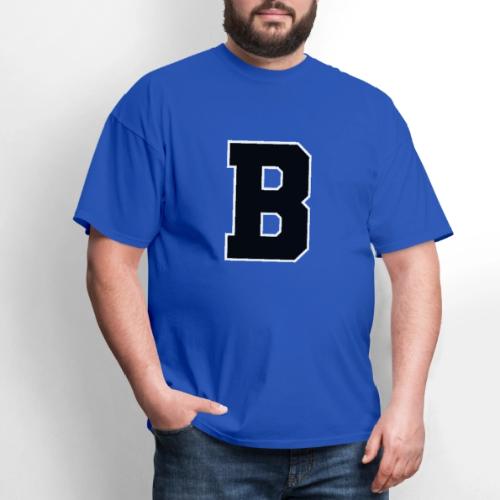 Varsity Letter B Athletic Alphabet Graphic - Men's T-Shirt