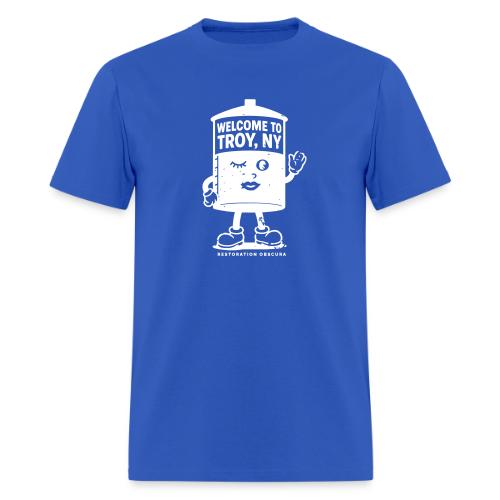 RO Welcome to Troy Winking Fuel Tank Light - Men's T-Shirt