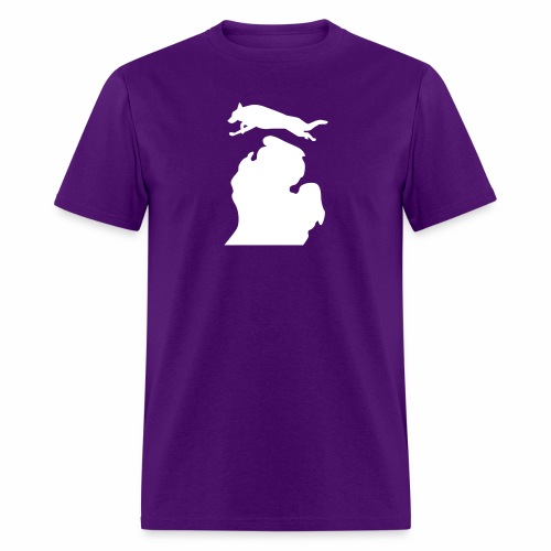 German Shepherd Bark Michigan - Men's T-Shirt