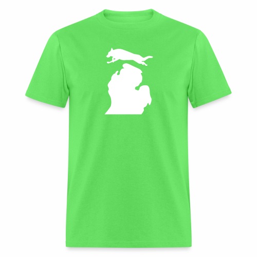German Shepherd Bark Michigan - Men's T-Shirt