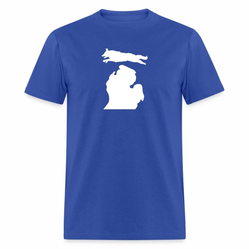 Border Collie Bark Michigan - Men's T-Shirt