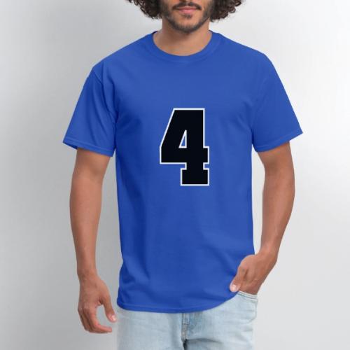 Varsity Number 4 College Style - Men's T-Shirt