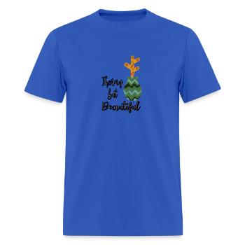 thorny but beautiful - Men's T-Shirt - royal blue - Front - Jose (178cm)