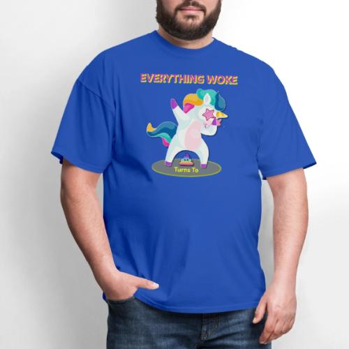 Everything Woke Turns To - Men's T-Shirt
