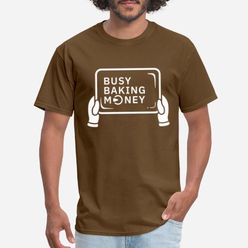 CakeDeFi Busy Baking Money - Men's T-Shirt