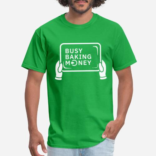 CakeDeFi Busy Baking Money - Men's T-Shirt