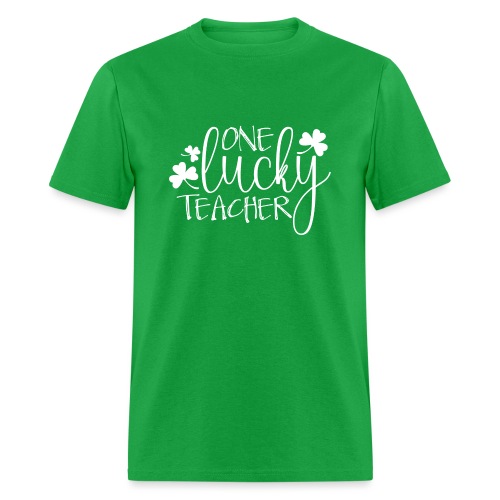 One Lucky Teacher - Men's T-Shirt