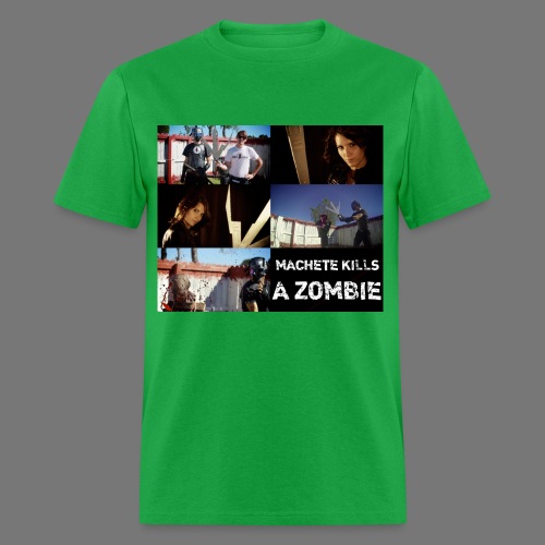 machete kills a zombie shirt - Men's T-Shirt